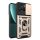 Husa protectie Motorola Edge 50 Neo, Camshield Armor, inel sustinere, protectie camera, aurie