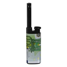   Bricheta aprinzator cu imagini bacnote, 13 cm, bacnota 100 euro