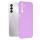 Husa Samsung Galaxy A54, Luxury Silicone, catifea in interior, mov lila