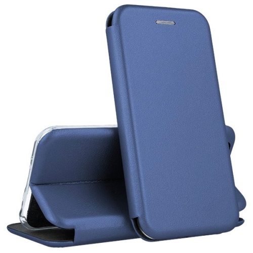Husa Samsung Galaxy A21s, Prestige Book, inchidere magnetica, albastra