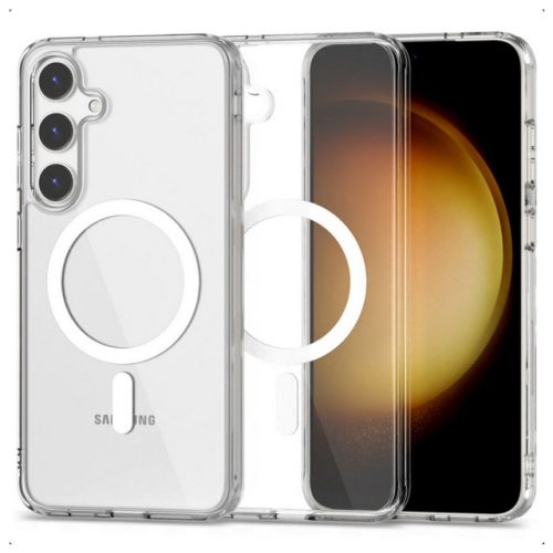 Husa protectie Samsung Galaxy A26, compatibila MagSafe, TPU, transparenta