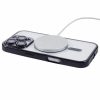 Husa Apple iPhone 14, Magsafe Electroplating TPU, protectie camera, margini negre