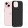 Husa Apple iPhone 15 Plus, Matt TPU, silicon moale, neagra