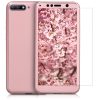 Husă Huawei Nova 5T / Honor 20, Full Cover 360°(față + spate + sticlă), rose gold