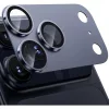Folie de sticla Apple iPhone 17 Pro, protectie lentile camera spate, margine Deeep Blue
