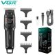 Aparat de tuns VGR V964, acumulator incorporat, afisaj LED, negru