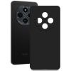 Husa Xiaomi Redmi 14C, Luxury Silicone, protectie camera, catifea in interior, neagra