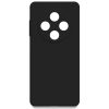 Husa Xiaomi Redmi 14C, Luxury Silicone, protectie camera, catifea in interior, neagra