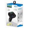 Modulator FM Bluetooth M24, incarcator auto 2 porturi USB + 1 port PD 18W, 5V/3.1A, ecran LED, negru