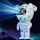Astronaut cu proiector luna si stele, lampa de veghe copii, boxa bluetooth, telecomanda, alimentare Type-C