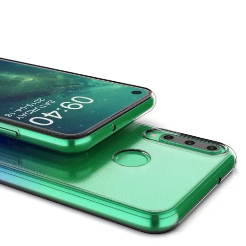 Husa Huawei P40 Lite E originala, TPU transparent