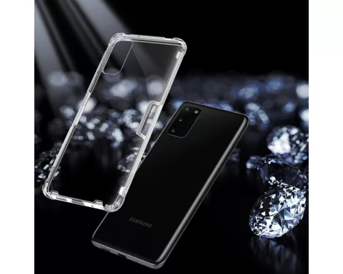 Husa de protectie Nillkin Nature TPU Case pentru Samsung Galaxy S20, colturi intarite, transparenta