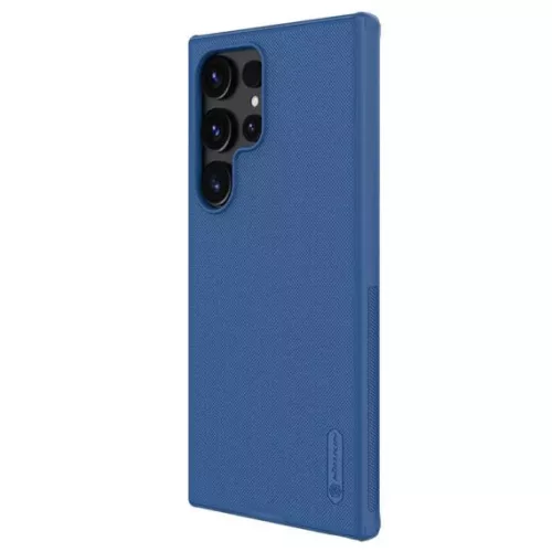 Husa protectie Samsung Galaxy S24 Ultra, Nillkin Frosted Series, PVC, Blue