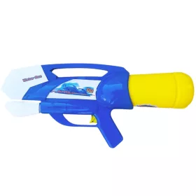   Jucarie pistol cu apa XXL, 47 cm, plastic, alb/albastru/galben