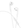 Casti audio cu microfon XO-EP72, conector Type C, albe