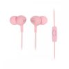 Casti audio cu microfon XO Candy Series S6, roz