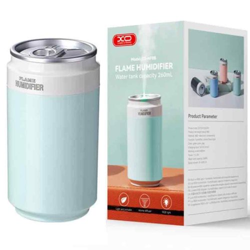 Umidificator casa/auto XO HF08, aspect doza suc, 260 ml, verde