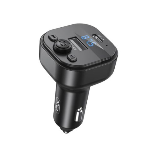 Modulator FM XO BCC18, 1 x USB-C, 1 x USB-A, BT 5.3, 5V, 3.1A, mp3, negru
