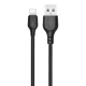 Cablu de date si incarcare XO NB103, USB to Type C, 2 metri, 2.1A, negru