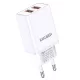 Incarcator casa KAKUSIGA KSC-787,  18W, 2.4A, 2 x USB-A, alb