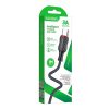 Cablu de date si incarcare USB to Lightning (iPhone) Kakusiga KSC-807, 2.4A, 1 metru, negru