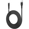 Cablu date si incarcare Lightning (iPhone) Borofone BX23, 1 metru, 2,4A, negru