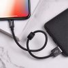 Cablu de date si incarcare Lightning (iPhone) Hoco X35, 25 cm, negru