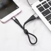 Cablu de date si incarcare MicroUSB BOROFONE BX32, 0.25 cm, negru