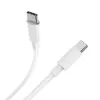 Cablu Date si Incarcare USB Type-C la USB Type-C Borofone BX44, 2 m, 5A, 100W, Alb
