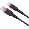 Cablu de date si incarcare Hoco X59, USB to Type-C, 3A, 1 metru, negru