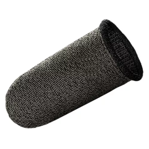 Degetare antialunecare Hoco GM4, fibra conductiva, pentru jocuri, Anti-Condens, Phantom, Black/Silver