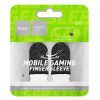 Degetare antialunecare Hoco GM4, fibra conductiva, pentru jocuri, Anti-Condens, Phantom, Black/Silver