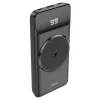 Baterie externa Hoco J76, incarcare Wireless, 10000 mAh, 22.5W, port PD si USB QC3.0, negru