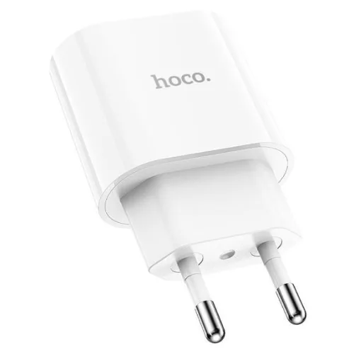 Incarcator casa Hoco C94A, 1 x USB-C PD 20W/3A, incarcare rapida, alb