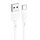 Cablu date si Incarcare Hoco X83, USB to Type-C (USB-C), 1 metru, 60W/3A, alb