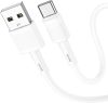 Cablu date si Incarcare Hoco X83, USB to Type-C (USB-C), 1 metru, 60W/3A, alb