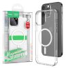 Husa protectie Apple iPhone 14, Hoco Premium Magsafe TPU, ShockProof, incarcare magsafe, transparenta