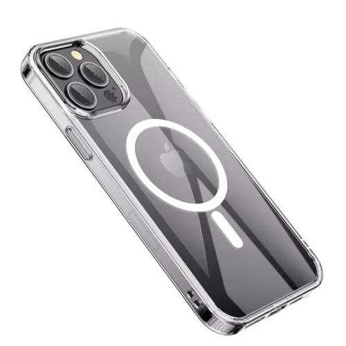 Husa protectie Apple iPhone 14 Pro, Hoco Premium Magsafe TPU, ShockProof, incarcare magsafe, transparenta