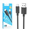 Cablu de date si incarcare MicroUSB Hoco X88, 18W/2.4A, 1 metru, negru
