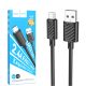 Cablu de date si incarcare MicroUSB Hoco X88, 18W/2.4A, 1 metru, negru