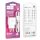 Set incarcator casa + cablu Type-C/Tip-C HOCO C106A, 2.1A/10.5W, albe