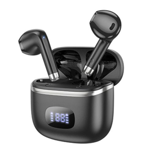 Casti Wireless Hoco EQ1 TWS, Bluetooth 5.3, LED Digital Display, negre