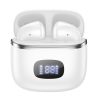 Casti Wireless Hoco EQ1 TWS, Bluetooth 5.3, LED Digital Display, albe