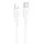 Cablu de date si incarcare Hoco X96, Type-C (USB-C) to Lightning, PD20W/2.4A, 1 metru, alb