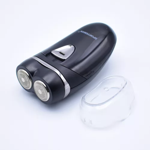 Aparat de ras Sportsman SM-516, functionare cu baterii, functie lampa LED