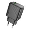 Incarcator casa Hoco CS21A, port USB Qualcomm 3.0 Quick Charge, 18W, negru