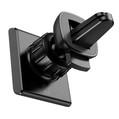Suport auto magnetic Hoco H44, rotatie 360 grade, prindere la ventilatie, negru