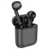Casti Wireless Hoco EW41 Plus, Ear Buds, BT 5.3, In-Ear, 200h Stand-By Carbon Design, 350mAh, negre