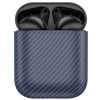 Casti Wireless Hoco EW41 Plus, Ear Buds, BT 5.3, In-Ear, 200h Stand-By Carbon Design, 350mAh, albastru