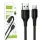 Cablu date si Incarcare Hoco X120, USB to Type-C (USB-C), 1 metru, 3A, negru